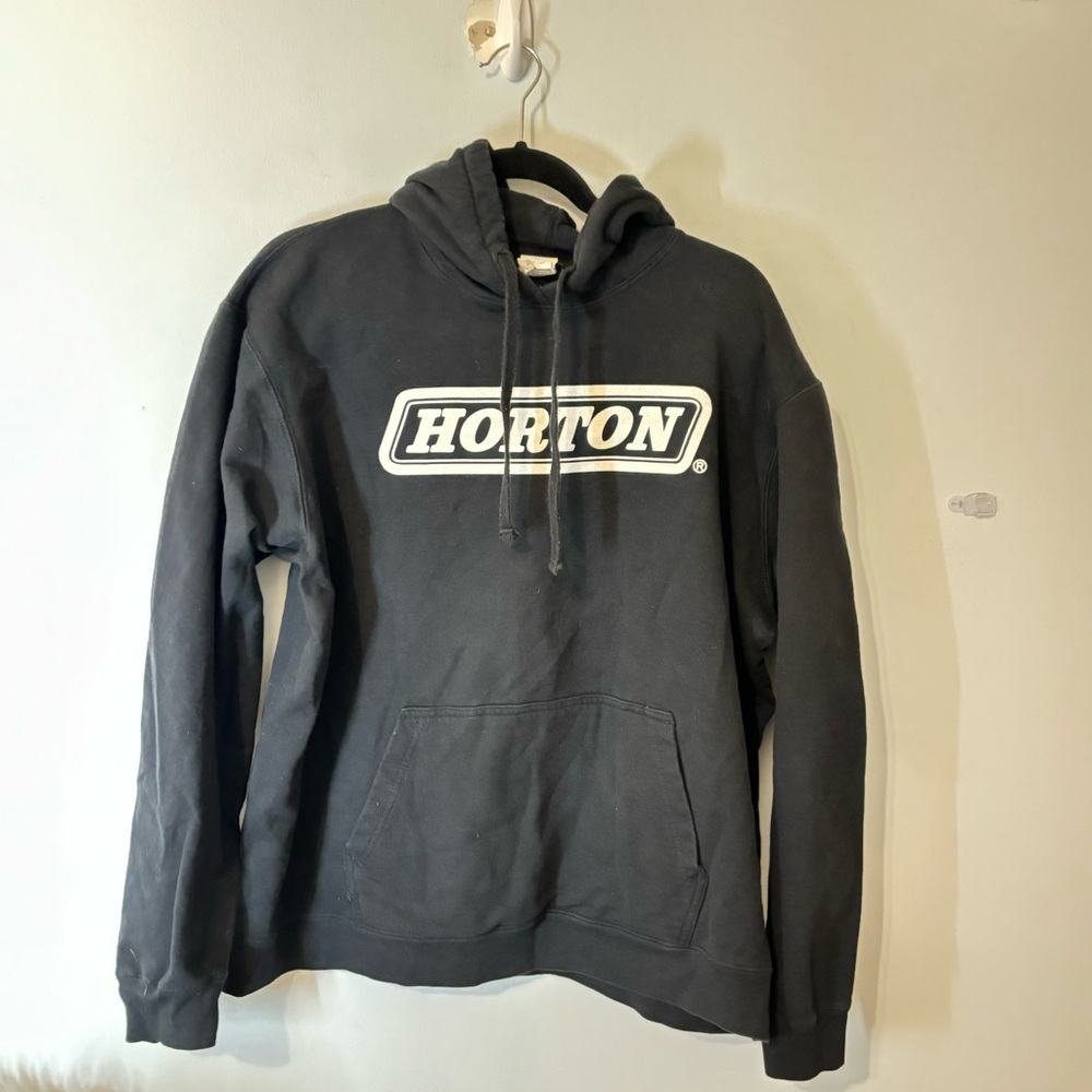 Horton Hoodie Navy Bluee Size XL Kangaroo Pocket